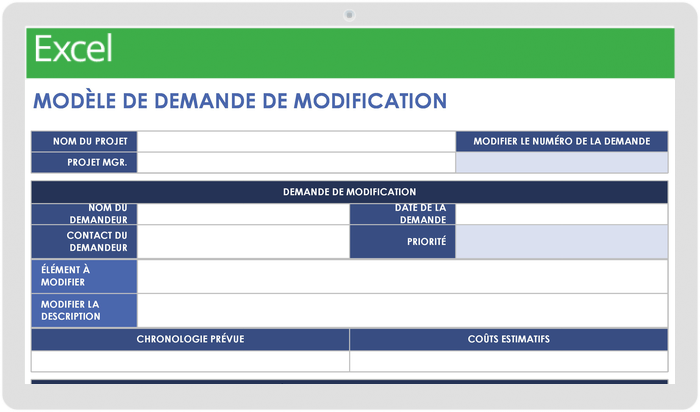 Changer de requête